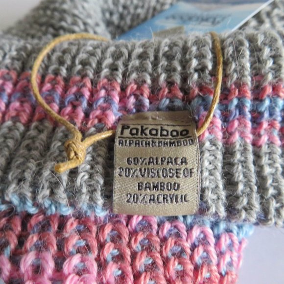 🔥HPx2🔥Pakaboo Alpaca Beanie, NWT - Reversible - Handmade in Peru - Picture 9 of 13